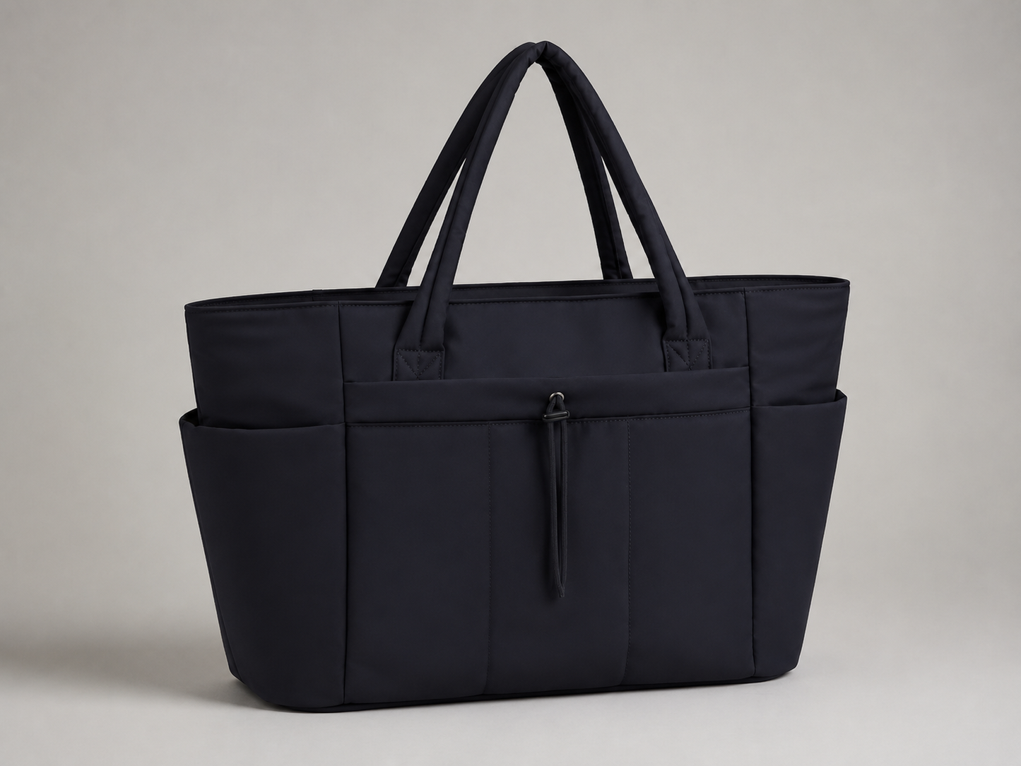 Strukturierte Nylon-Reisetasche