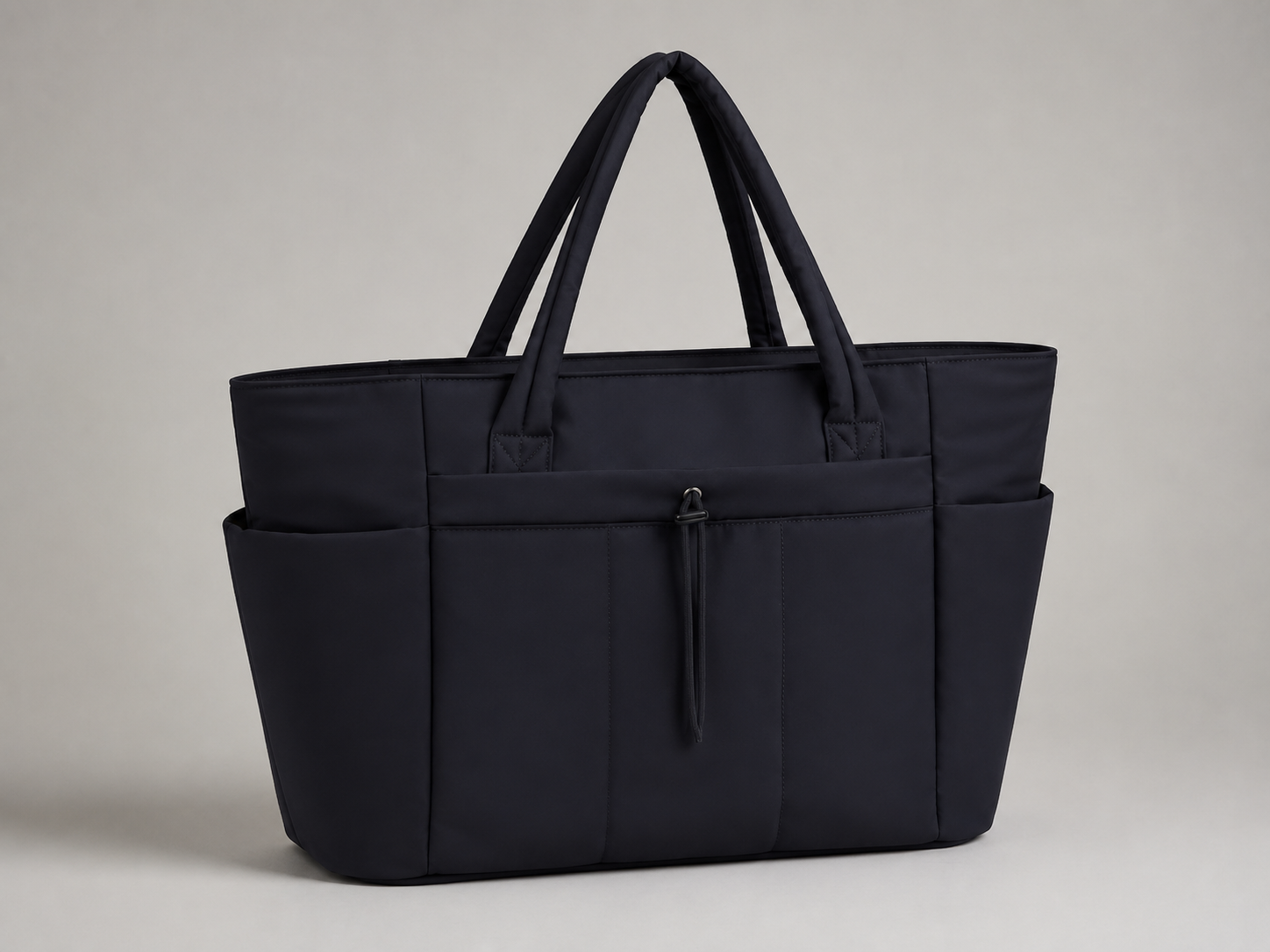 Strukturierte Nylon-Reisetasche