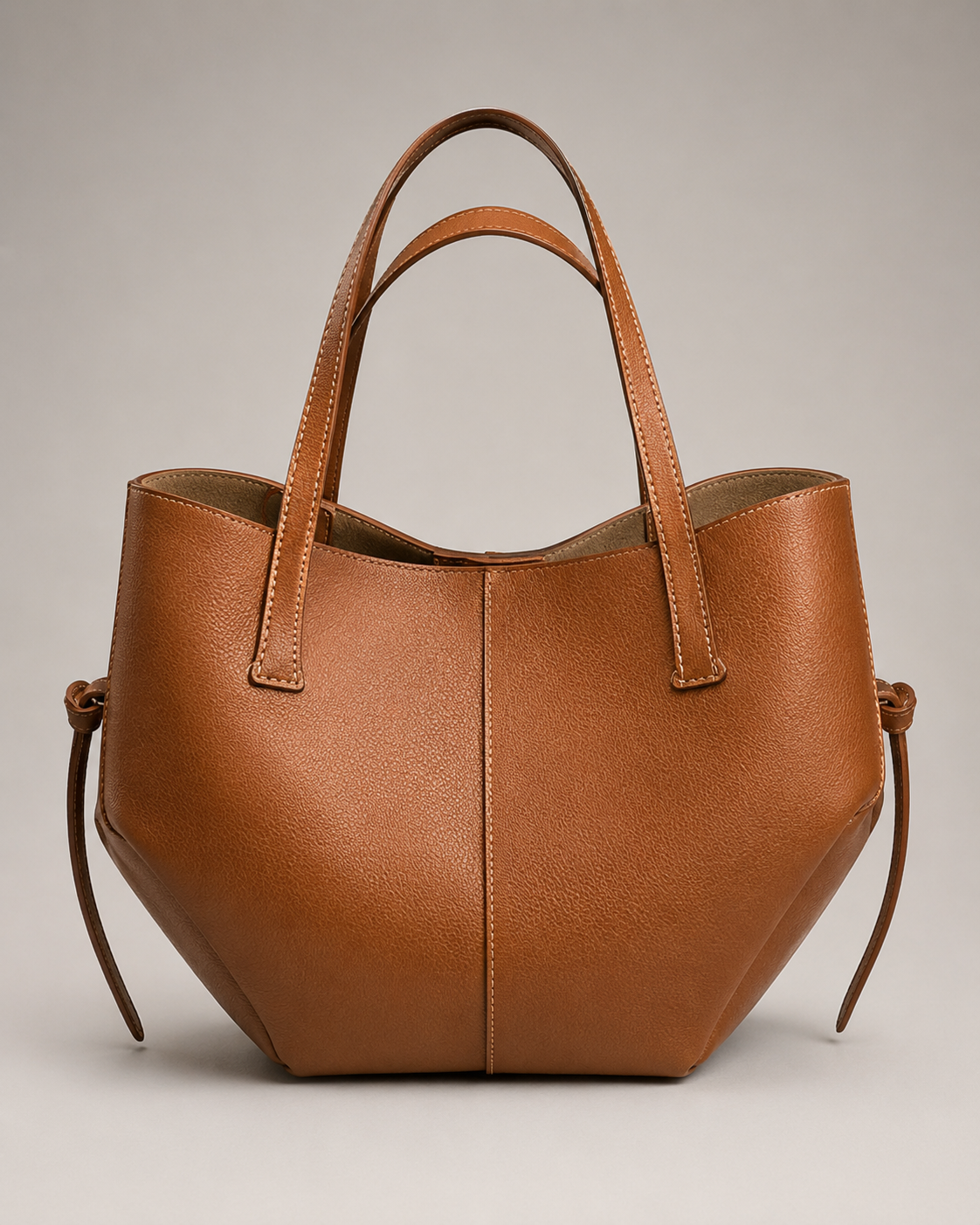 Lässige Leder-Schultertasche