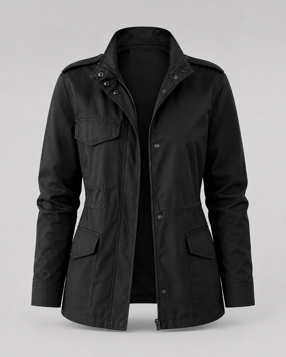Field-Jacket im Utility-Stil