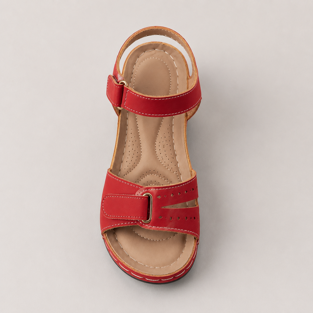 Gepolsterte Komfort-Sandalen
