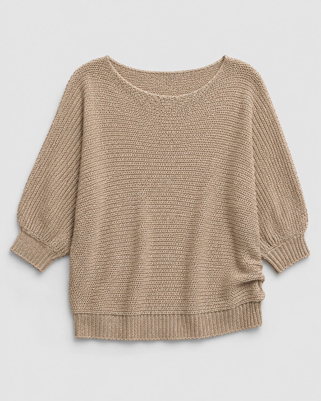 Fledermaus-Strickpullover