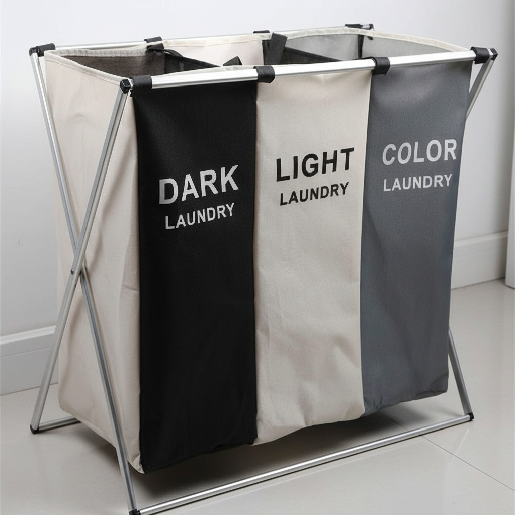 Standing Bathroom Sorting Basket - TriOrganize