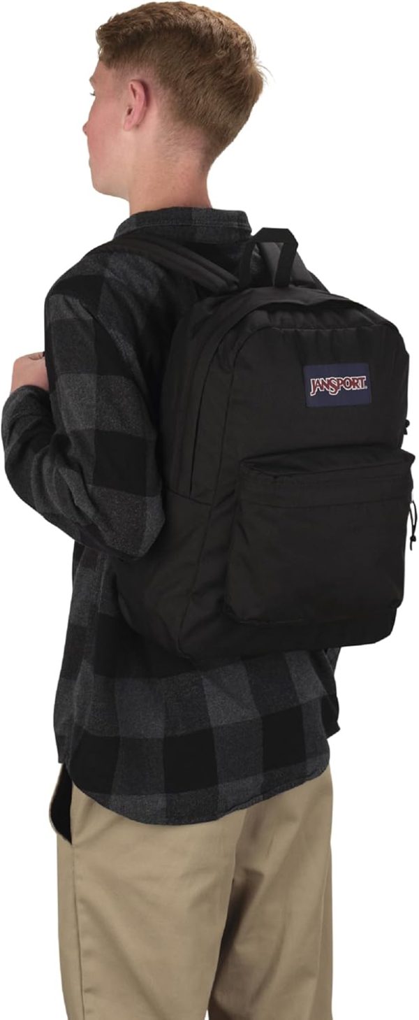 JanSport SuperBreak One School Backpack, Black - Image 5