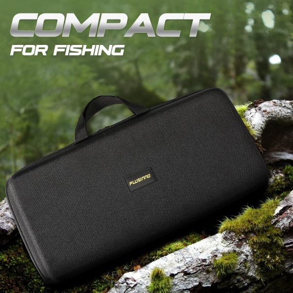 PLUSINNO Fishing Rod and Reel Combos Carbon Fiber Telescopic Fishing Pole with Reel Combo Sea Saltwater Freshwater Kit Fishing Rod Kit - Image 3
