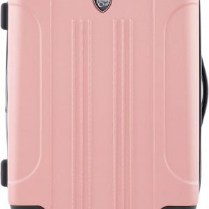Chicago Hardside Expandable Spinner Luggage, Rose Gold, 20" Carry-On